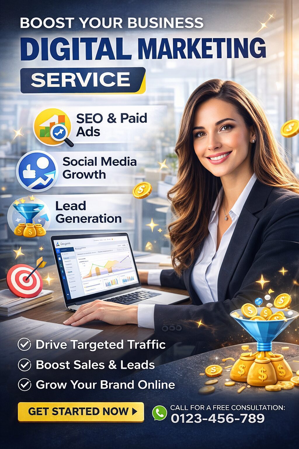 Complete Digital Marketing Service – All-in-One Growth Solution