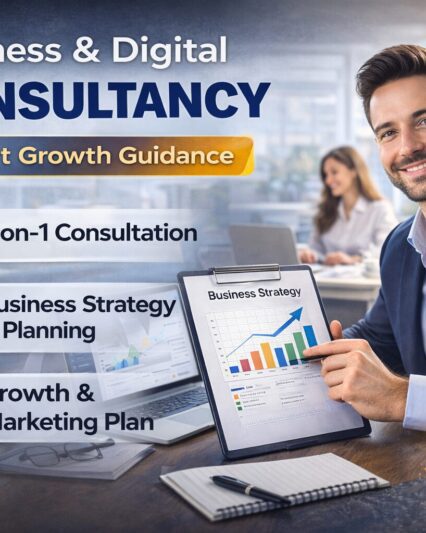 Business & Digital Consultancy – Expert Growth Guidance